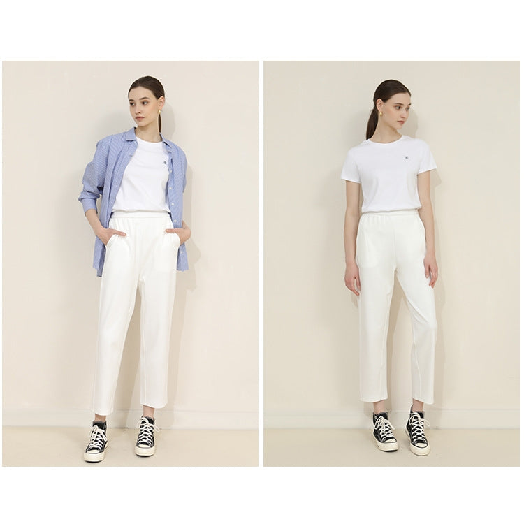 【Bottoms】クロップドハーレムパンツ T01661