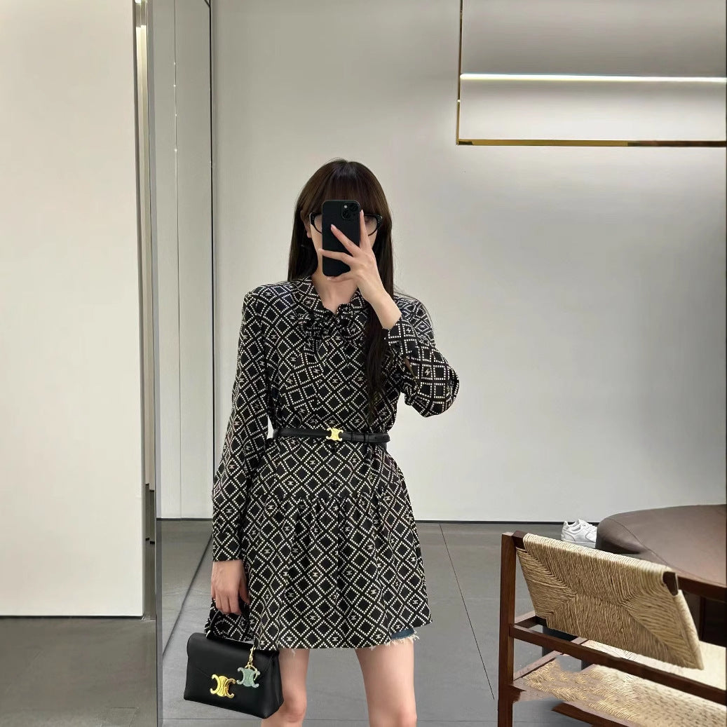 【Dress】プリントワンピース T01620