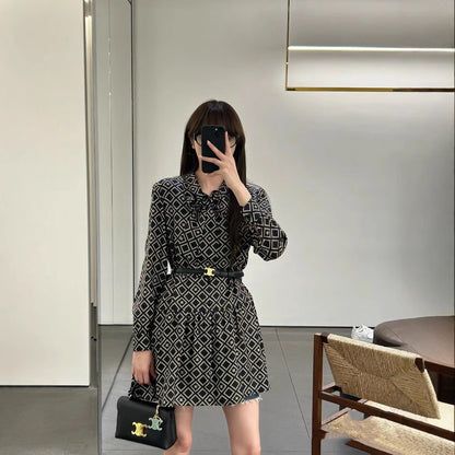 【Dress】プリントワンピース T01620