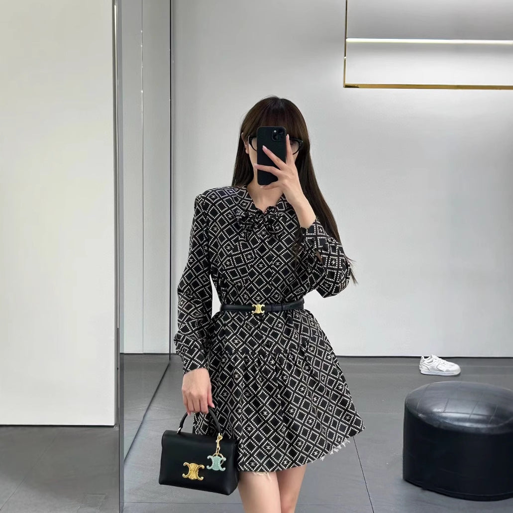 【Dress】プリントワンピース T01620