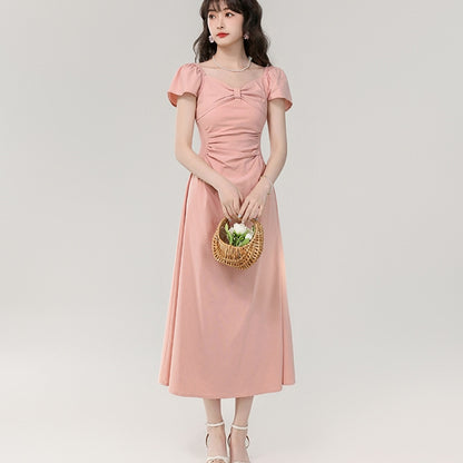 【Dress】夏ぴったり４色ワンピース T01610