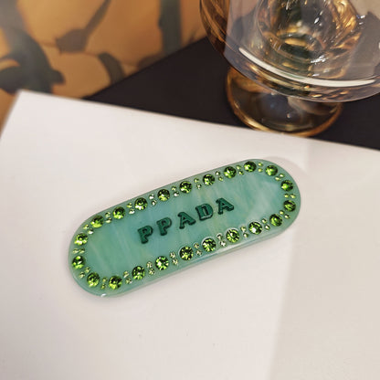 【雑貨】キラキラ多色ヘアクリップ T01863