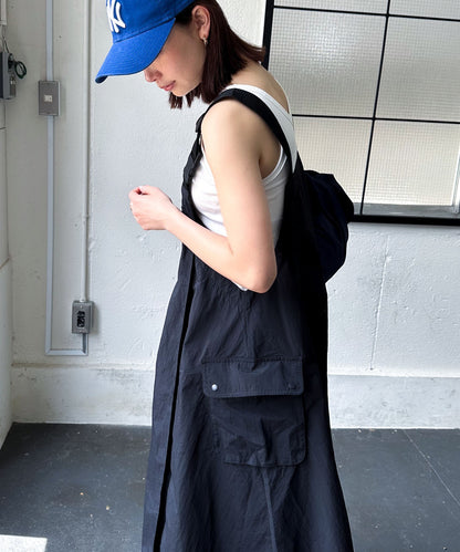 【Dress】デザイナーサスペンダードレス T01688