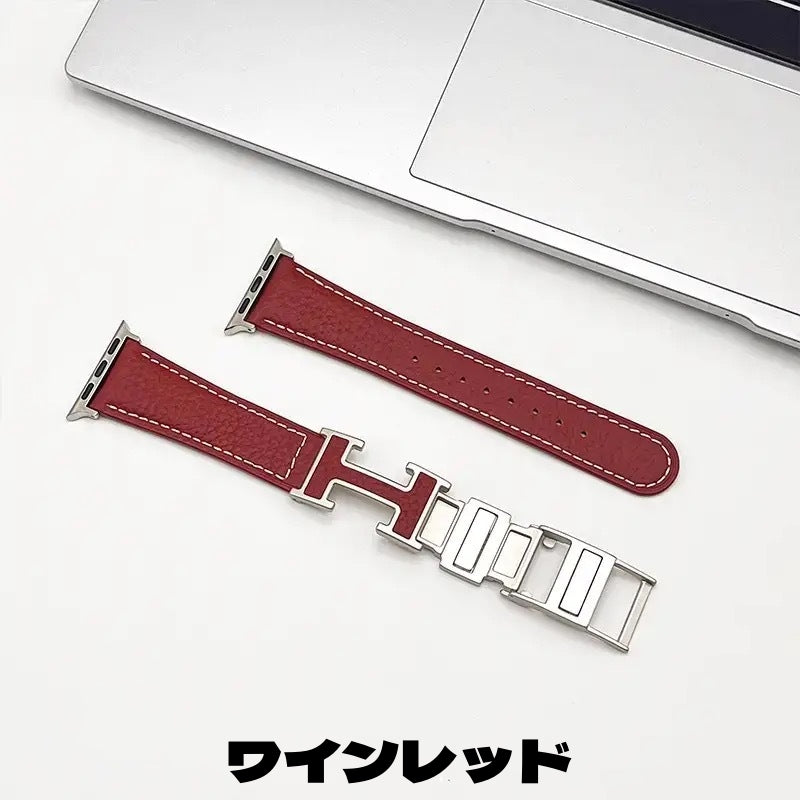【雑貨】Apple Watchレイヒモンレザーバンド T01773