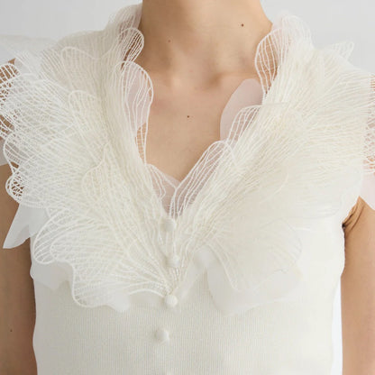 【Tops】Vネックニットトップス T01685