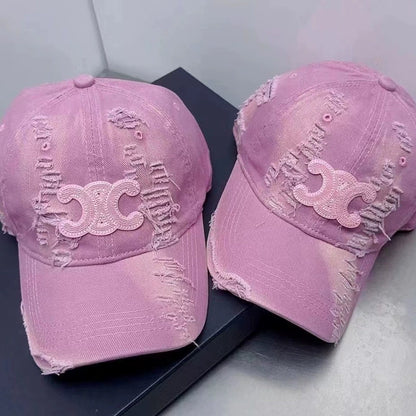 【雑貨】ダメージ加工ボールキャップ T01516