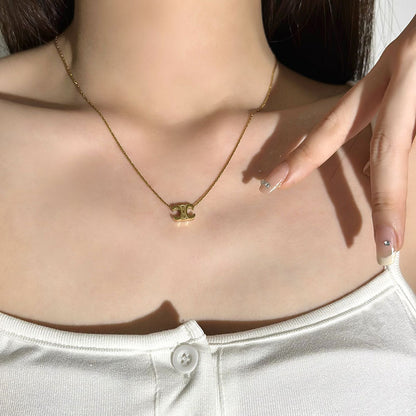 【雑貨】シンプルネックレス　Z7847