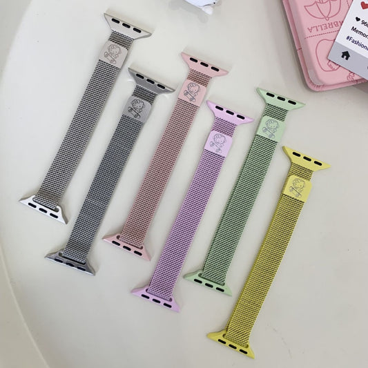 【雑貨】かわいいマグネット式メタルバンド T01778