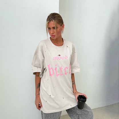 【Tops】プリントTシャツ T01345