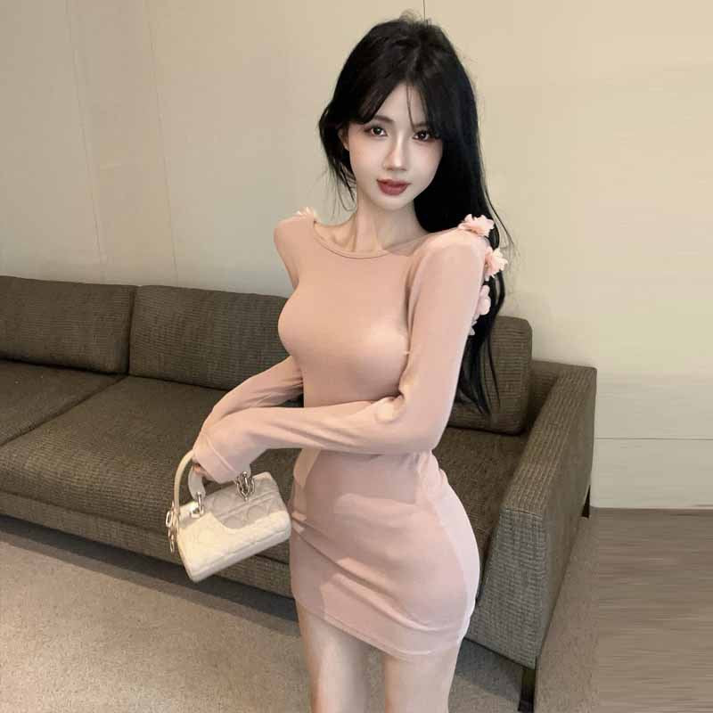 【Dress】きれいめワンピース3色　Z7936