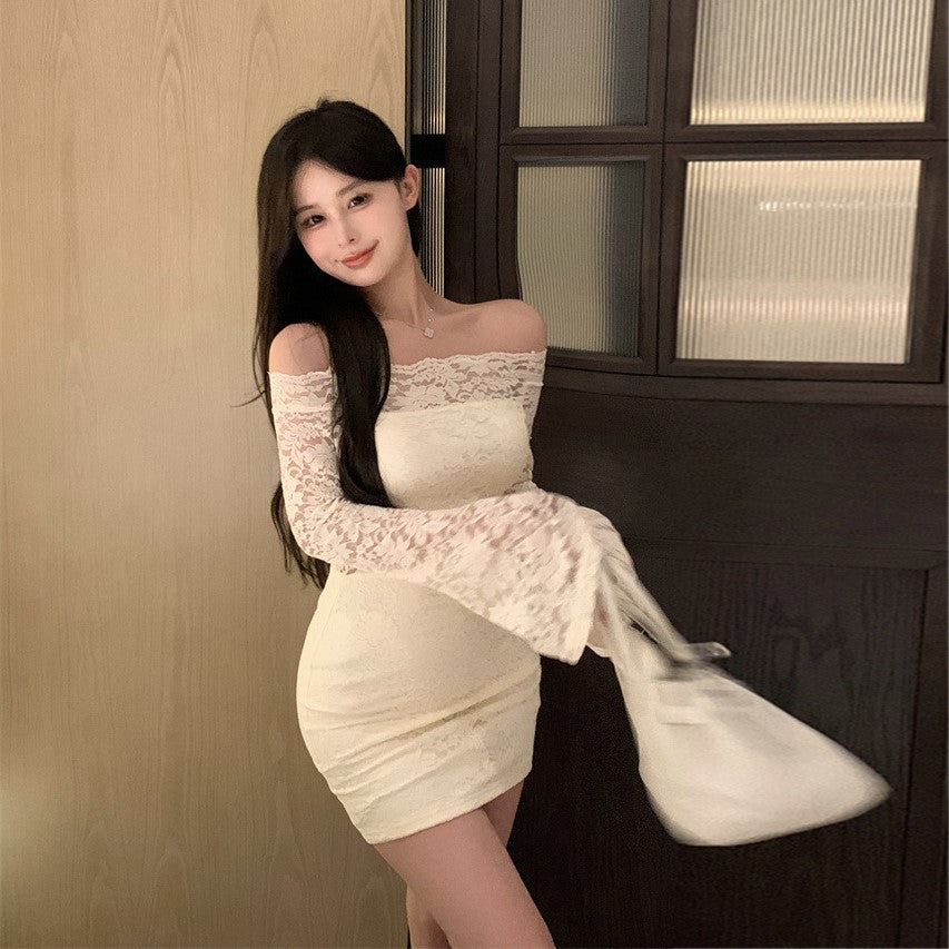 【Dress】レースワンピース2色　Z8154