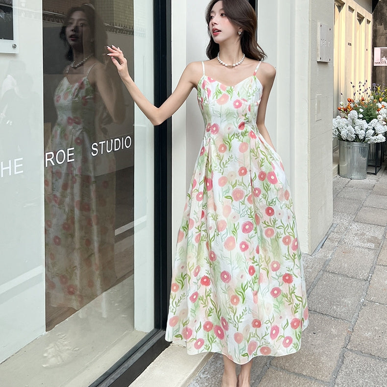 【Dress】花柄ワンピース T01611