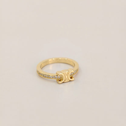 【雑貨】高級感ダイヤモンド指輪  T01243