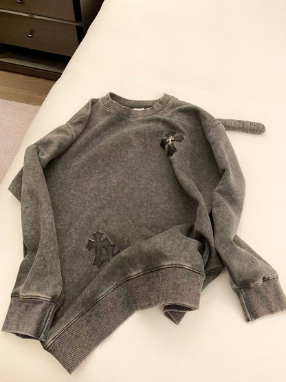 【Tops】春秋プルオーバー　 W14591