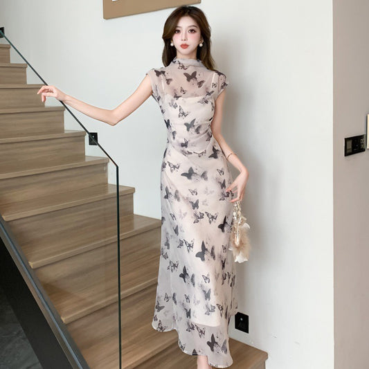 【Dress】蝶々デートワンピース　Ｗ11948