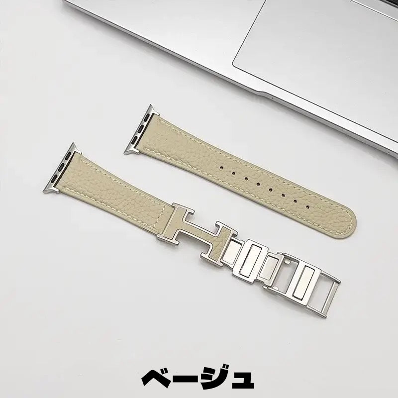 【雑貨】Apple Watchレイヒモンレザーバンド T01773