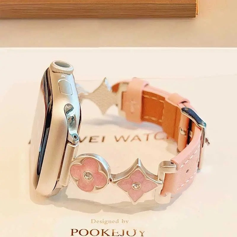 【雑貨】Apple Watchレザーバンド T01775