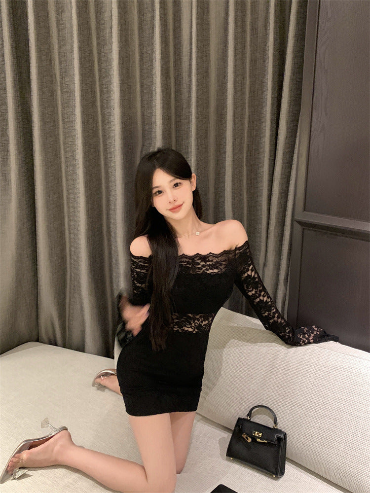 【Dress】レースワンピース2色　Z8154