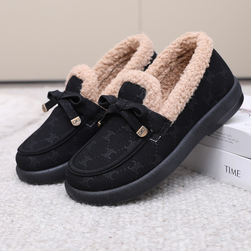 【Shoes】2色選択可フラットシューズ    W14197