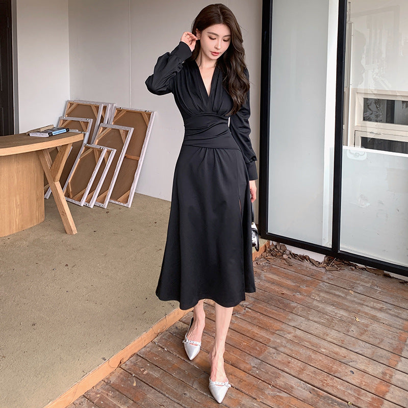 【Dress】オフィス通勤ワンピース　 W13806