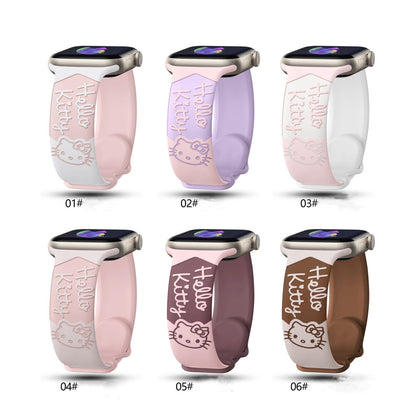 【雑貨】ソフトシリコンウォッチバンド T01780
