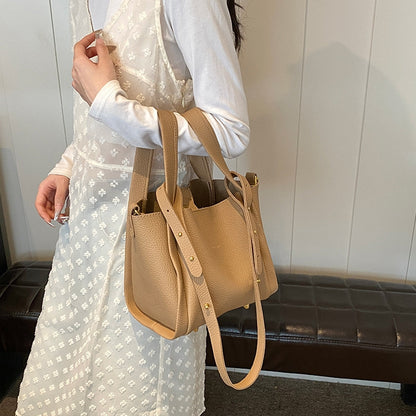 【雑貨】母子ハンドバッグ  T01602