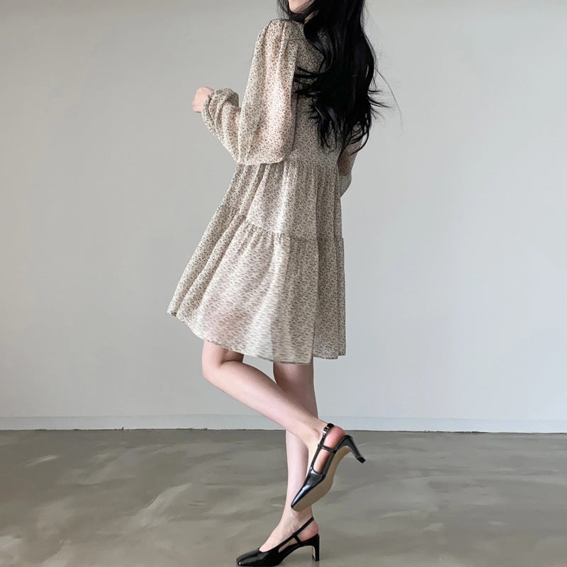 【Dress】花柄ワンピース T01380