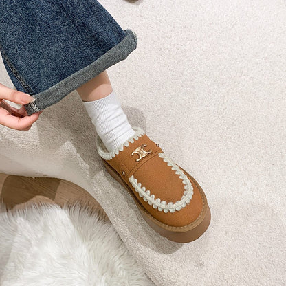 【Shoes】裏起毛厚手スリッパ 　　Ｗ14585