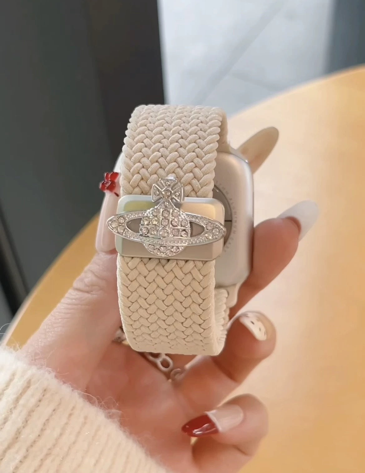 【雑貨】Apple Watchナイロン編みベルト T01774