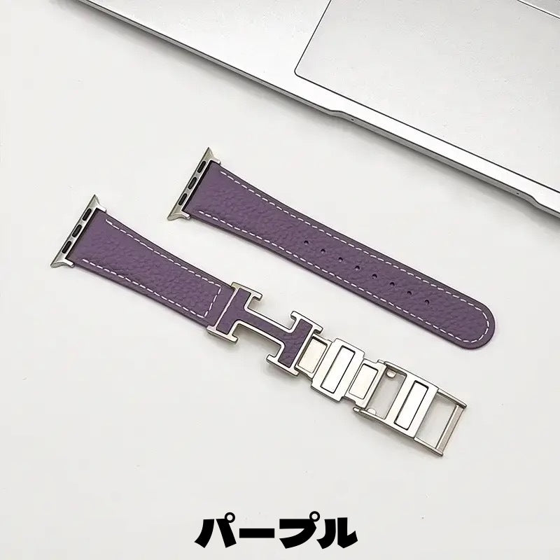 【雑貨】Apple Watchレイヒモンレザーバンド T01773