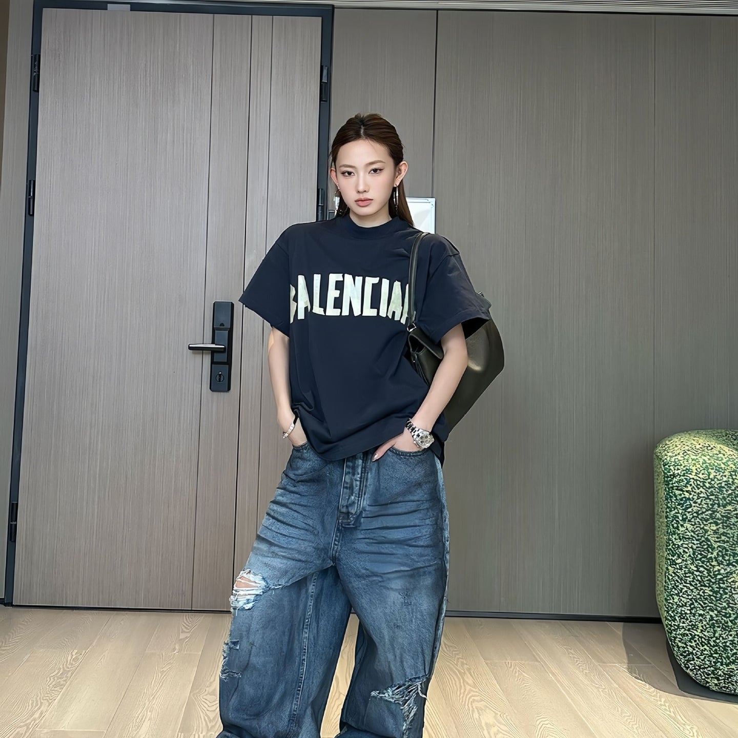 【Tops】プリントTシャツ T01645