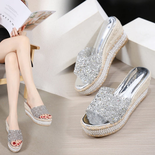 【Shoes】新作アイテム～ダイヤモンドスリッパ　Ｗ11736