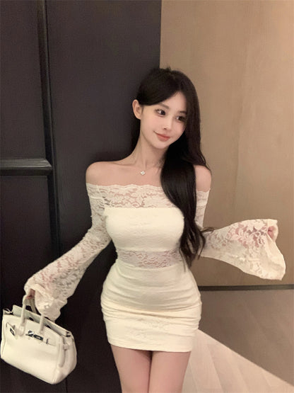 【Dress】レースワンピース2色　Z8154