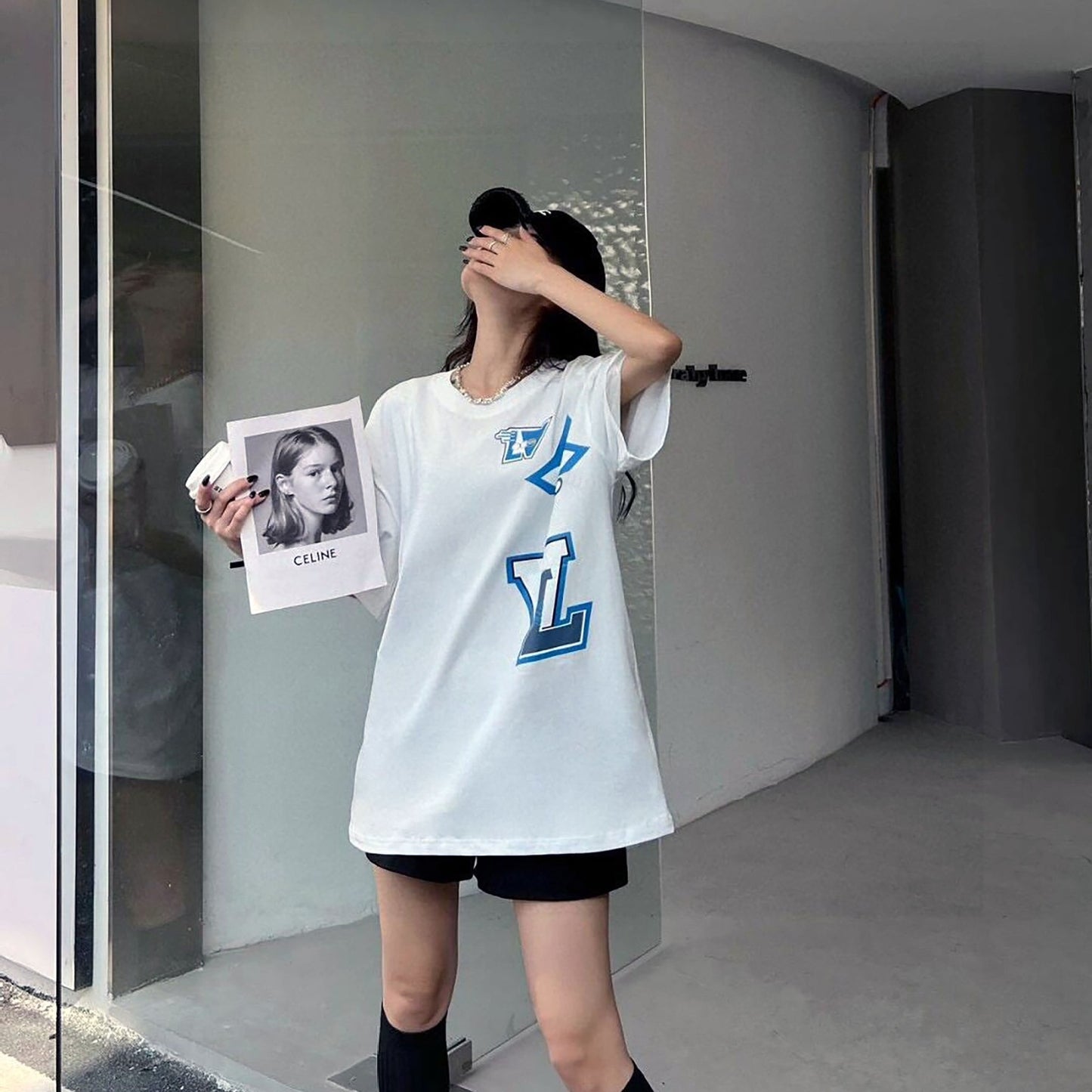 【Tops】プリントTシャツ T01644