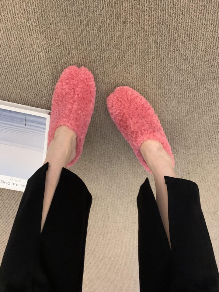 【Shoes】ハイヒールファースリッパ　Z8339