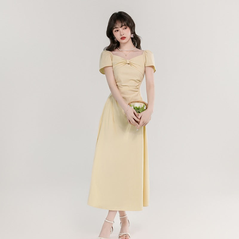 【Dress】夏ぴったり４色ワンピース T01610