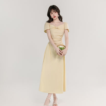 【Dress】夏ぴったり４色ワンピース T01610