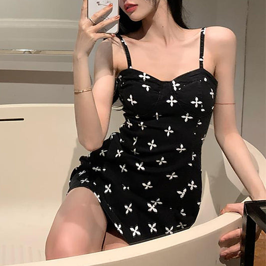 【Dress】プリントキャミソールワンピース　Ｗ11704