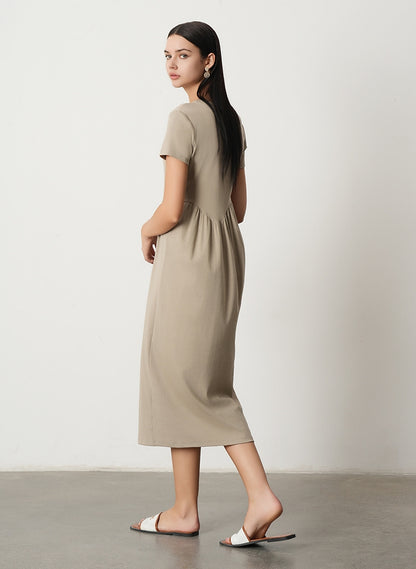 【Dress】サマーニットドレス T01650