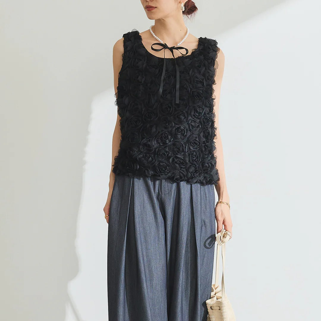 【Tops】ローズトップス T01684