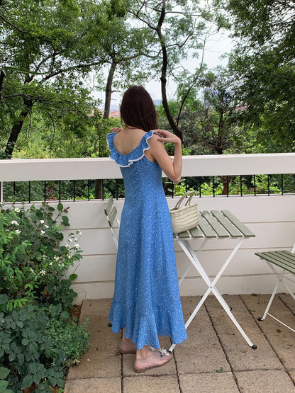 【Dress】小花柄シェイプアップワンピース T01812