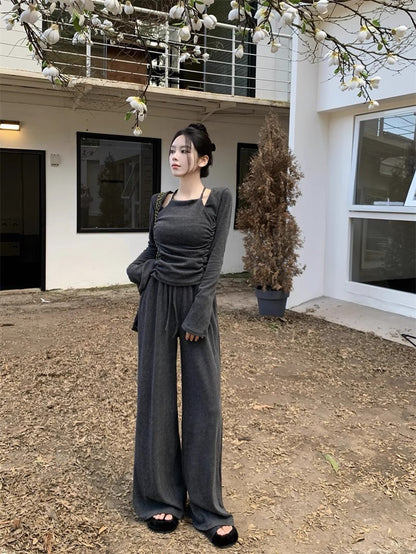 【Set】Ｔシャツ+パンツ　2点セット　Z8224