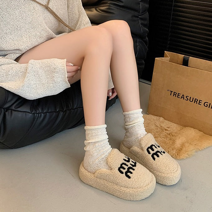 【Shoes】秋冬ファースリッパ　W14430