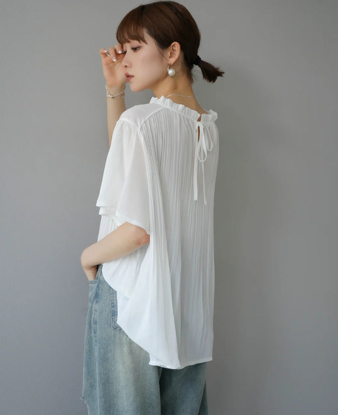 【Tops】夏ぴったり薄いTシャツ T01681
