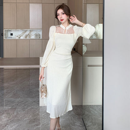 【Dress】チュール切替ワンピース　Z7939