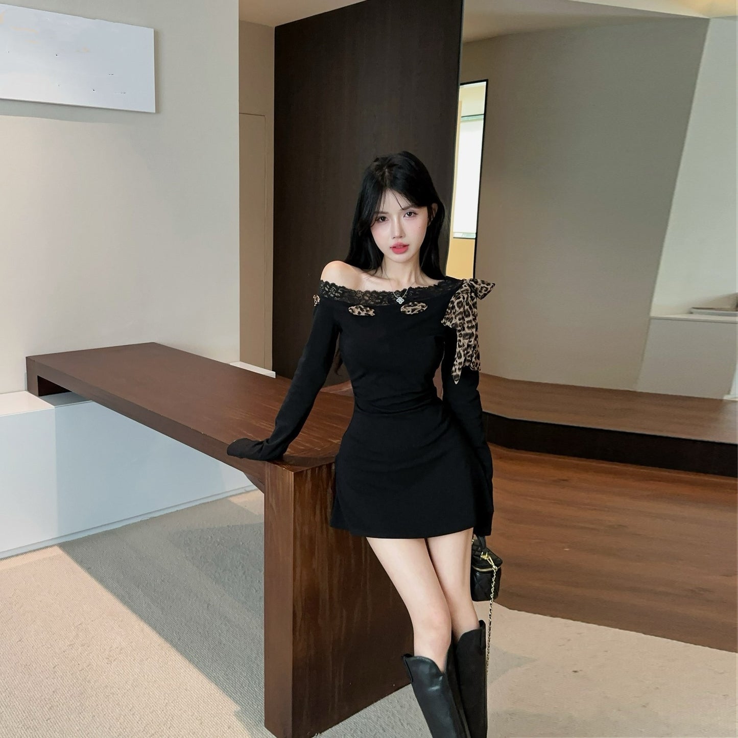 【Dress】きれいめ春秋ワンピース　Z8001