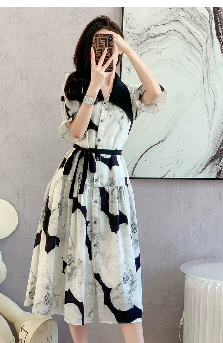 【Dress】新入荷～シャツワンピース　W11180