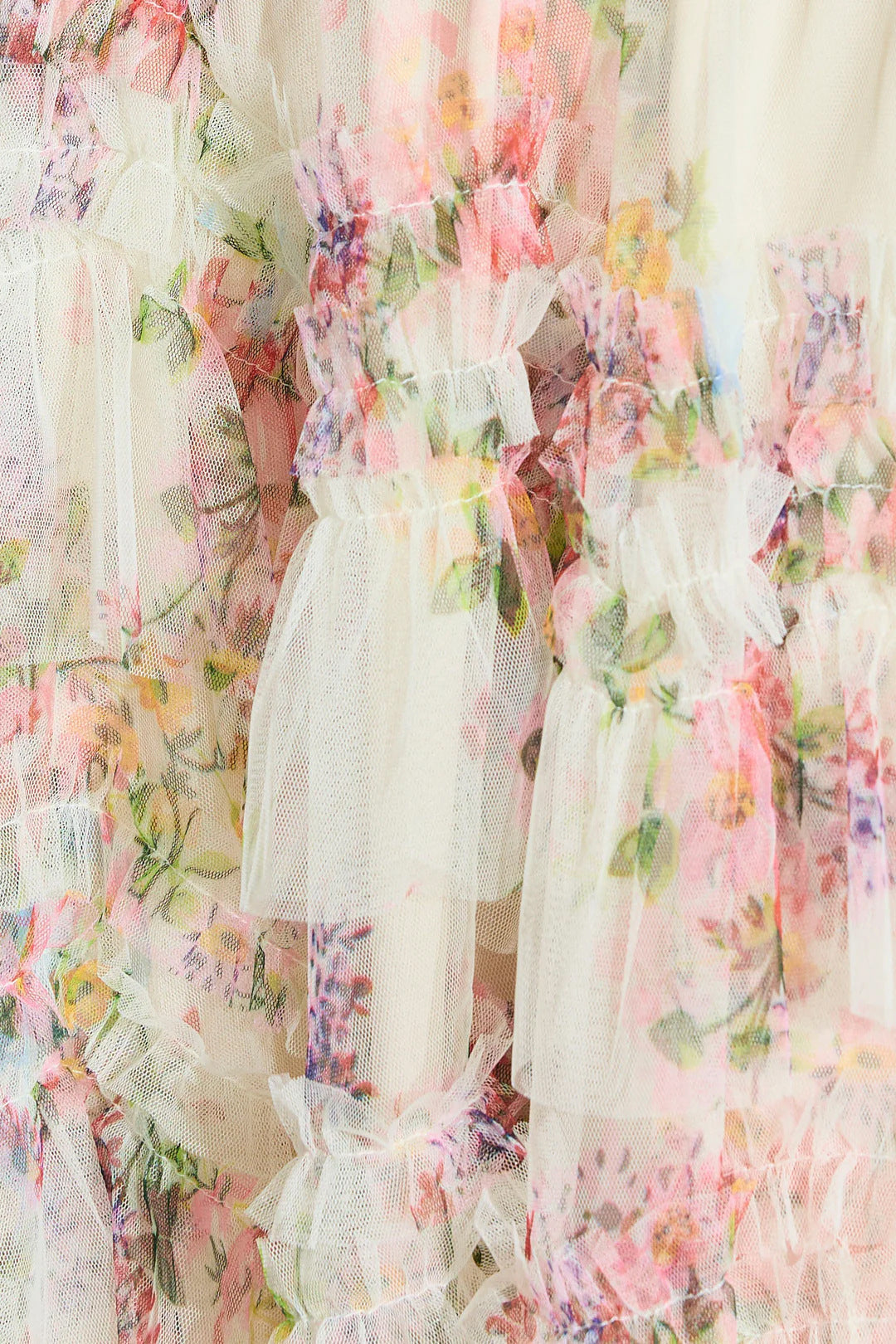 【Bottoms】２色展開花柄スカート T01677