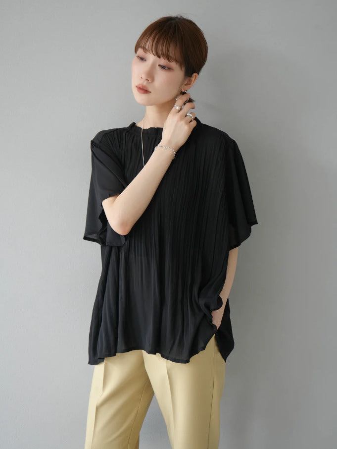 【Tops】夏ぴったり薄いTシャツ T01681
