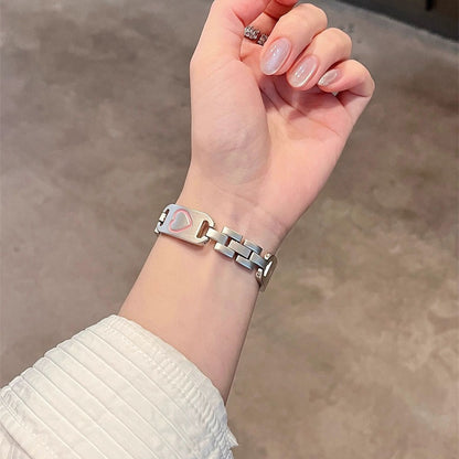 【雑貨】Apple Watchかわいいらしい金属製バンド T01777